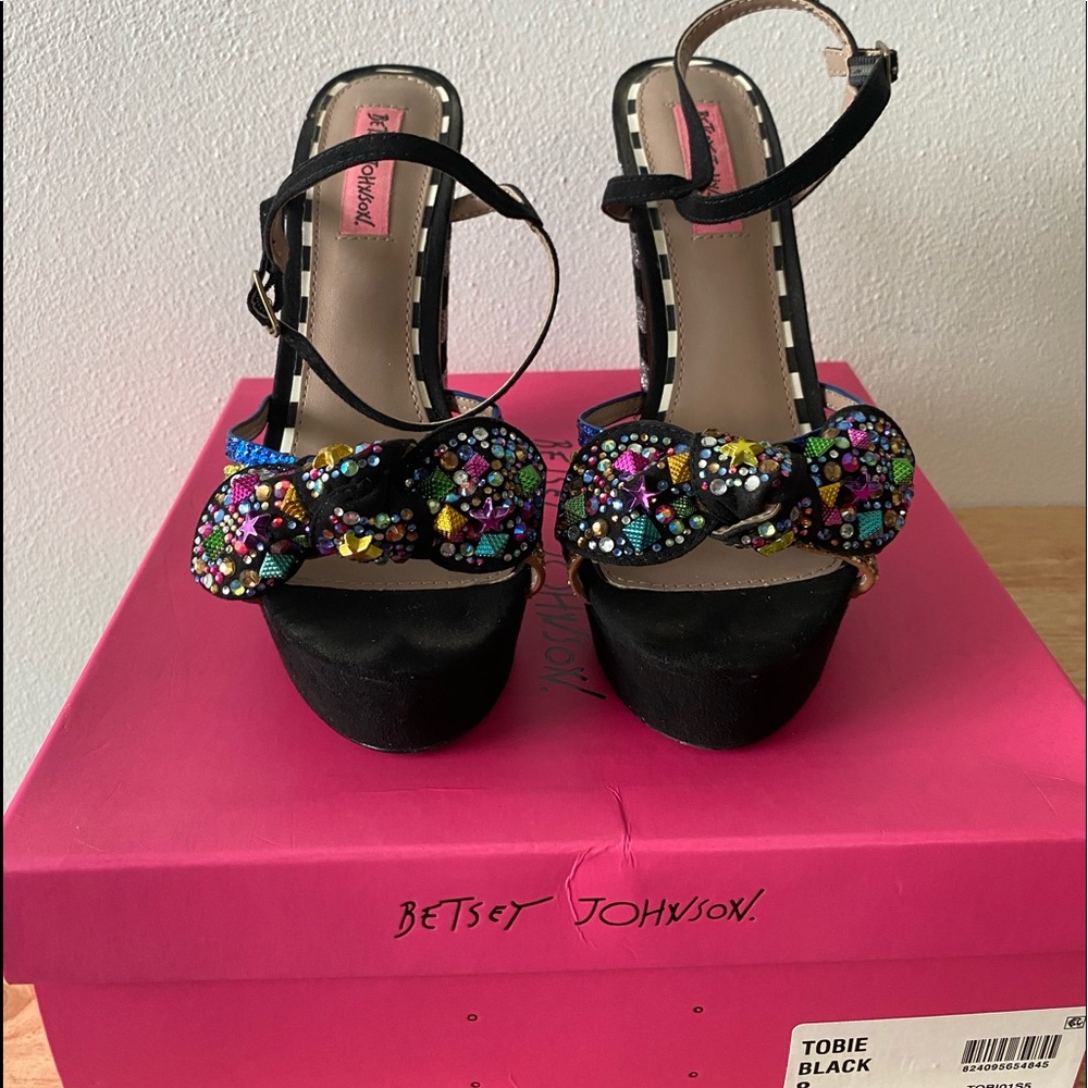 Betsey Johnson Tobie Platform Heels